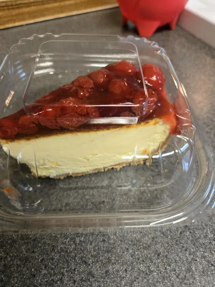 Homemade Cherry Cheesecake