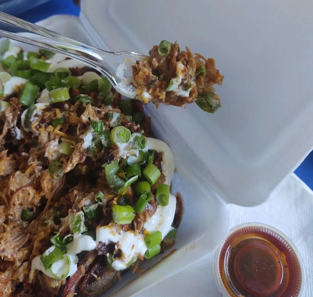 Loaded Pulled Pork Potato